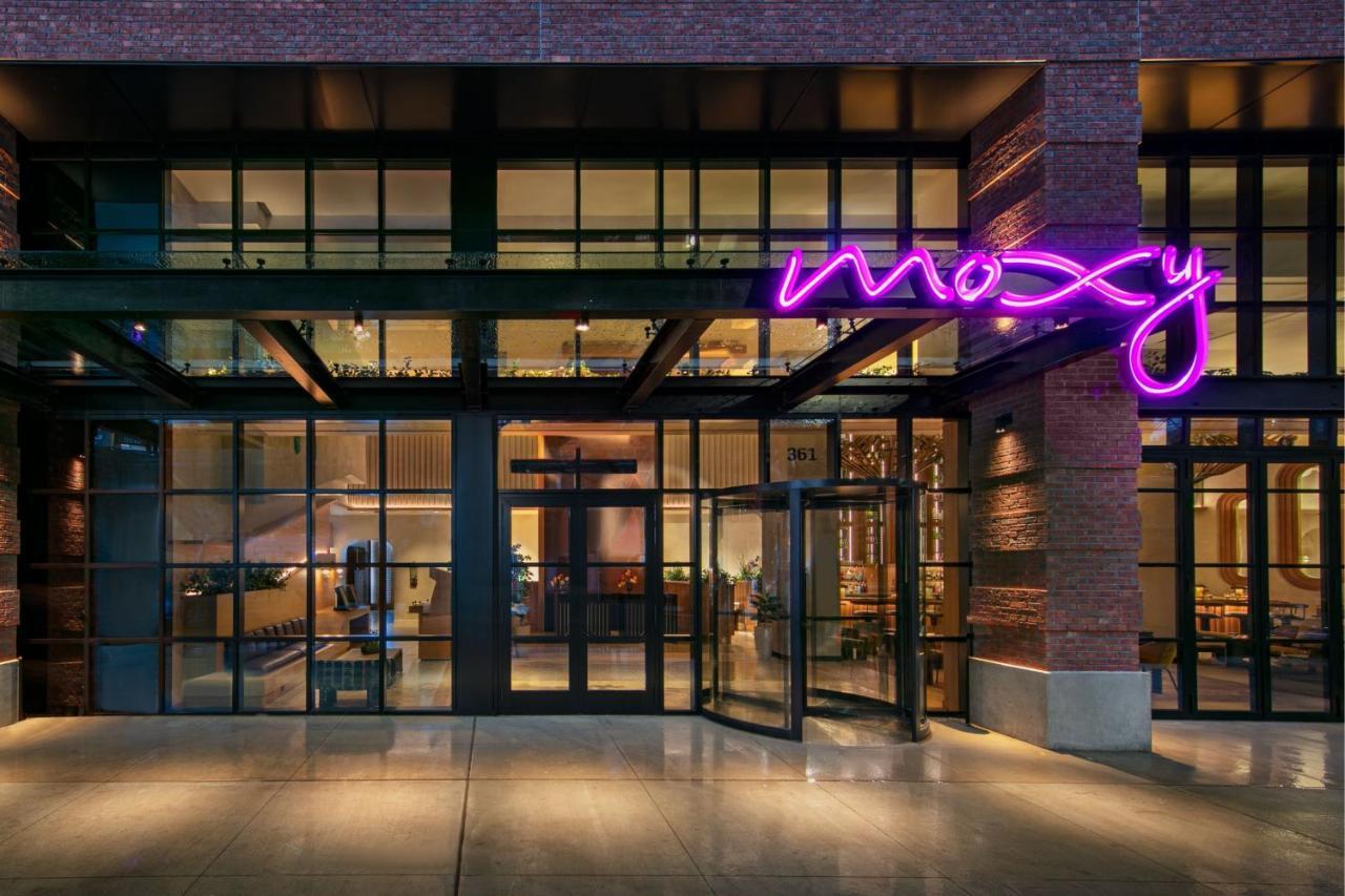 纽约 Moxy Brooklyn Williamsburg酒店 外观 照片