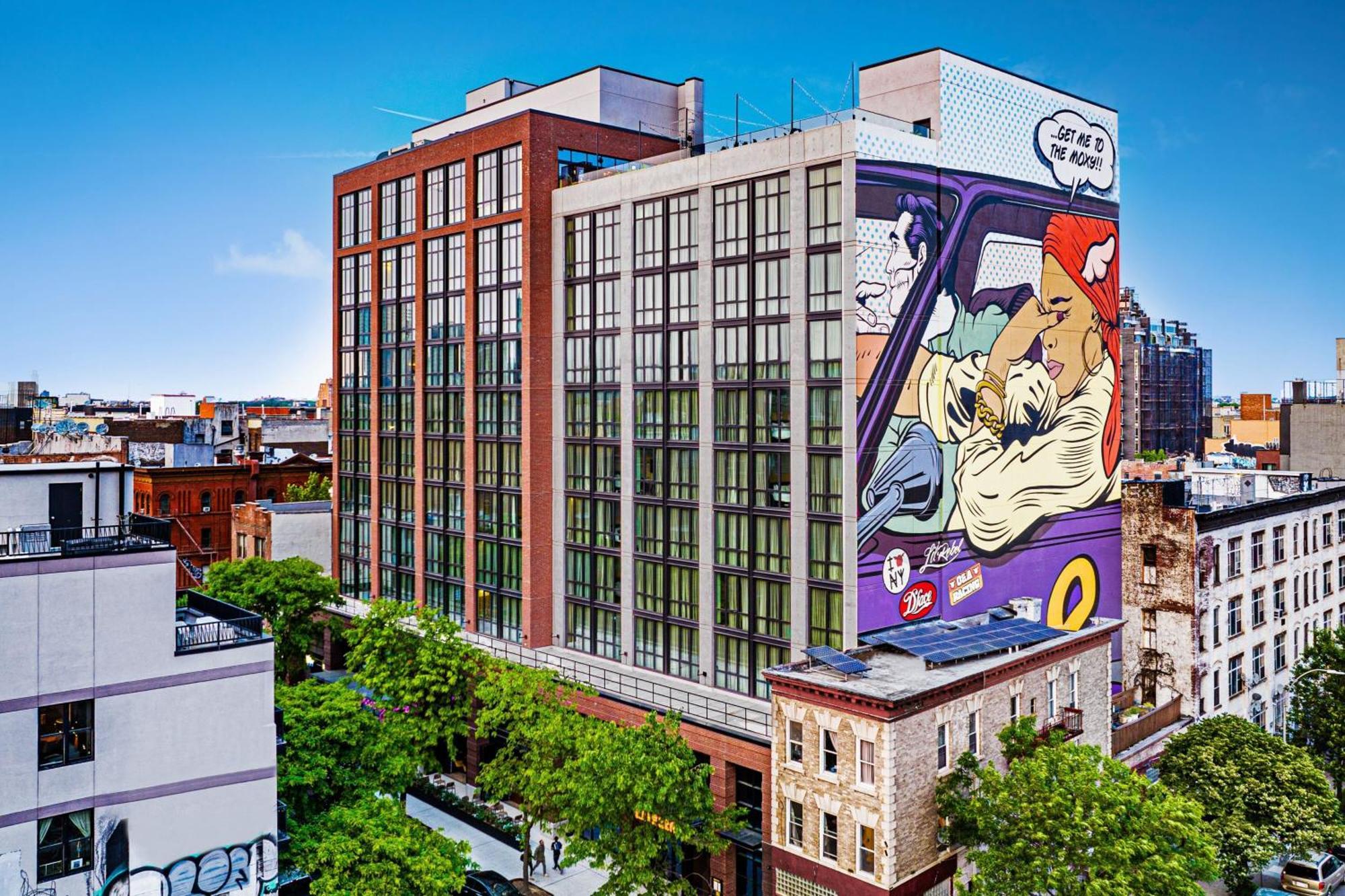 纽约 Moxy Brooklyn Williamsburg酒店 外观 照片