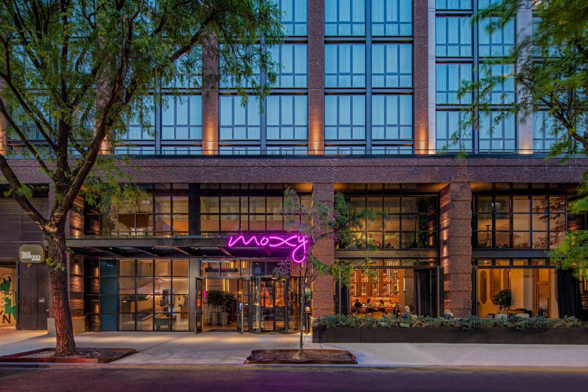 纽约 Moxy Brooklyn Williamsburg酒店 外观 照片